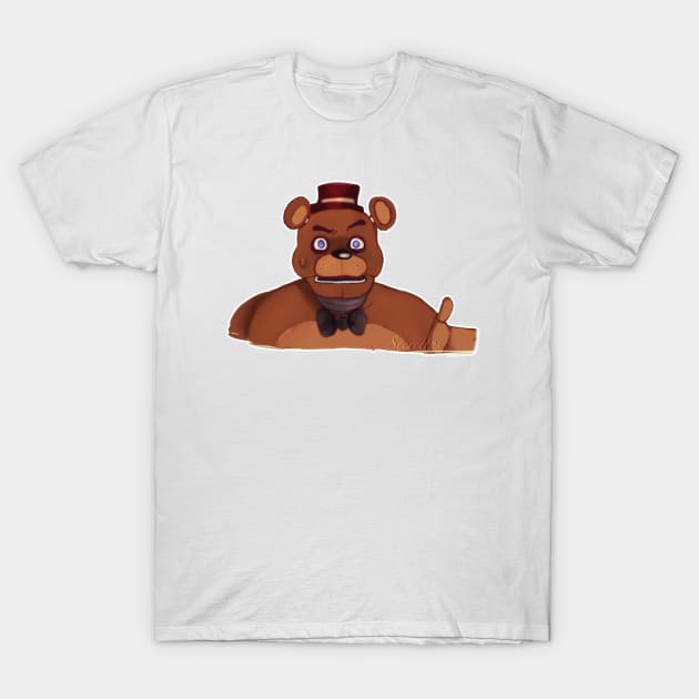 Freddy Fazbear T-Shirt by secrettps